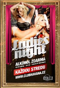 Ladies Night /  Alkohol pro dámy ZDARMA po celý večer!